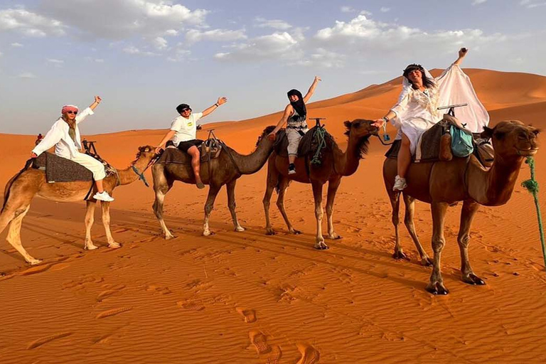 De Tânger: passeios de 4 dias no deserto via chefchaoun e fes