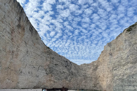 Zakynthos: Private Boat Cruise with Skipper or Self-Drive South with Captain:Turtles, Keri & Secret Caves