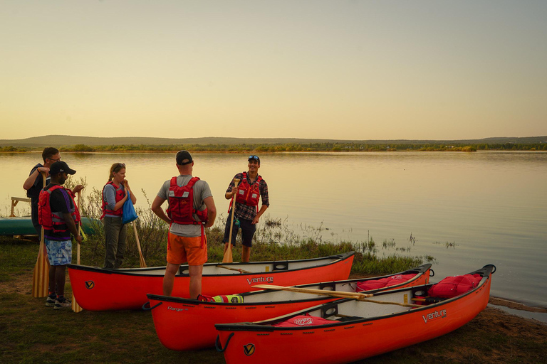 Rovaniemi: Canoe Trip under the Midnight Sun
