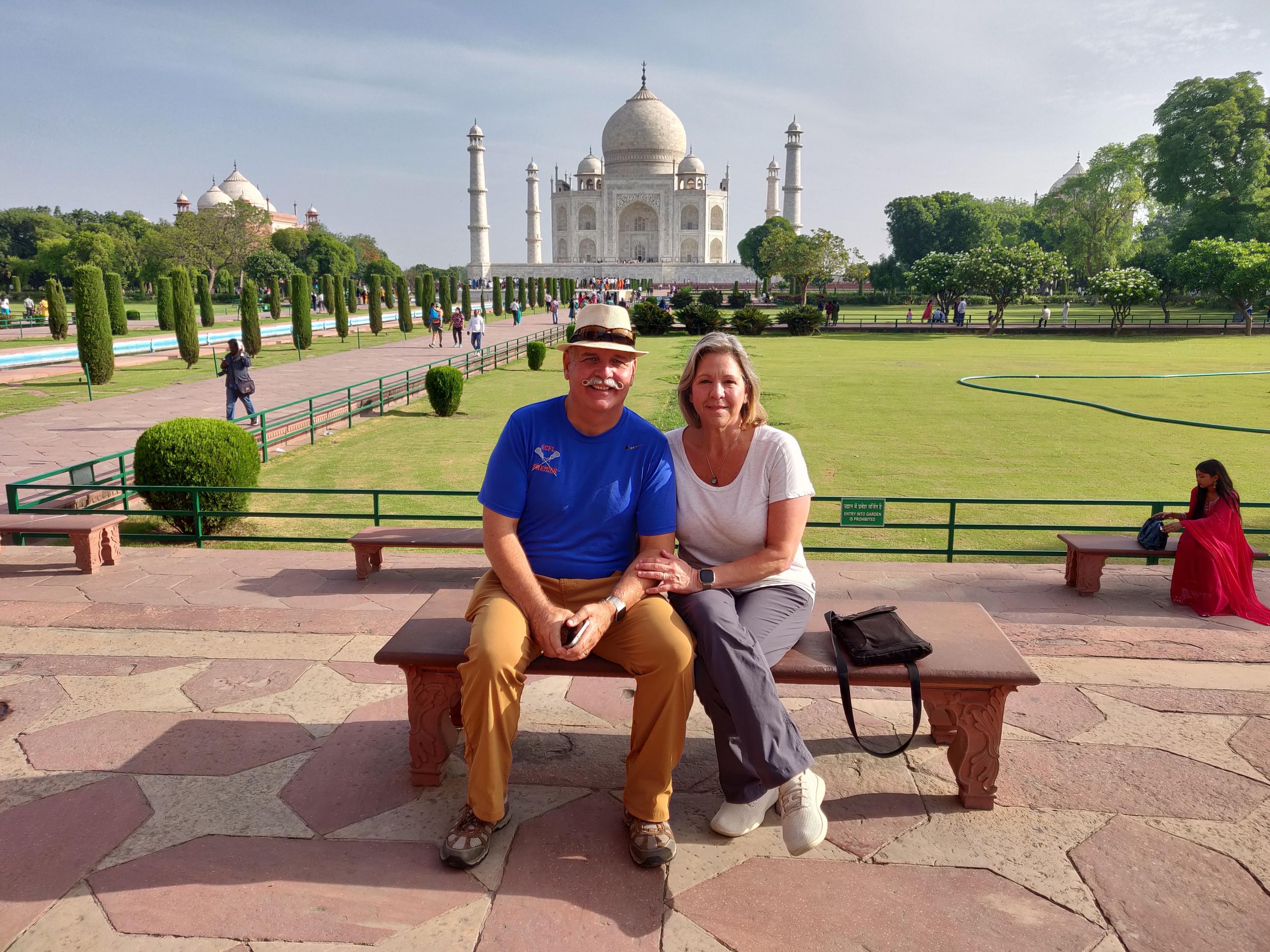 Ab Delhi: Tagestour zum Taj Mahal und nach Agra mit dem Gatimaan Express