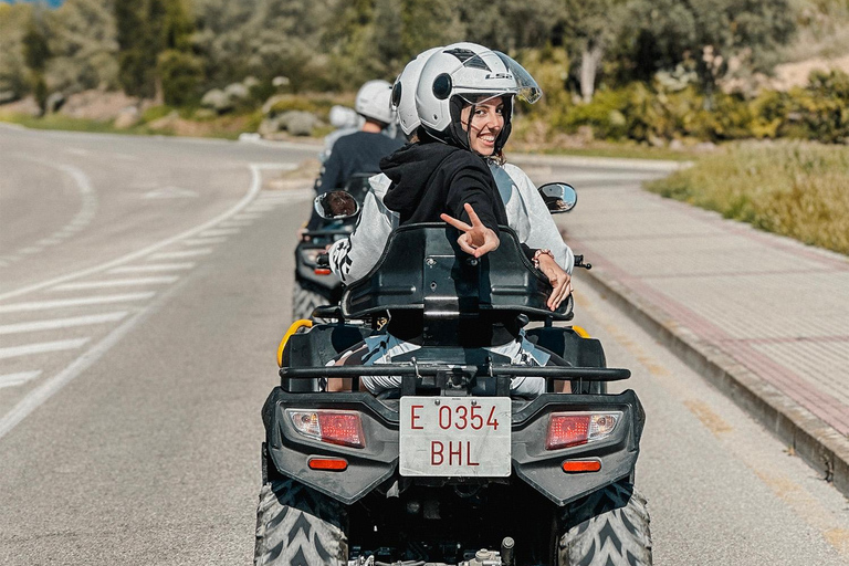 Maiorca : Da Santa Ponsa - 3 ore di tour in quad con guidaTour in Quad al tramonto - Duo (2 persone sul Quad)