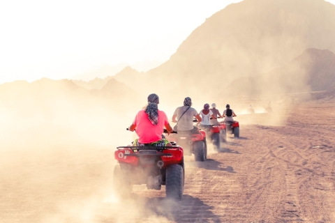 Sharm: Safari en quad, paseo a caballo y paseo en camello con desayunoSharm: Aventura en el desierto en quad, a caballo y en camello