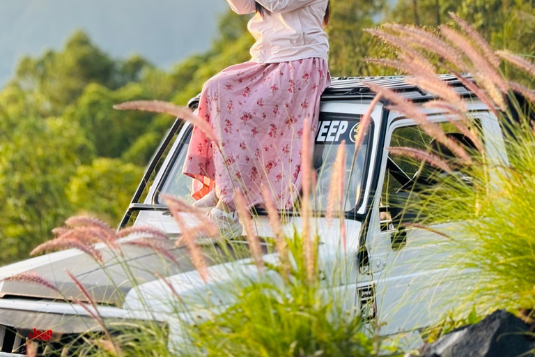 Bali: Sunrise Tour by 4WD Jeep and Instagramable Cafe Enttrance Tickets to The Janu Natural Hot Spring