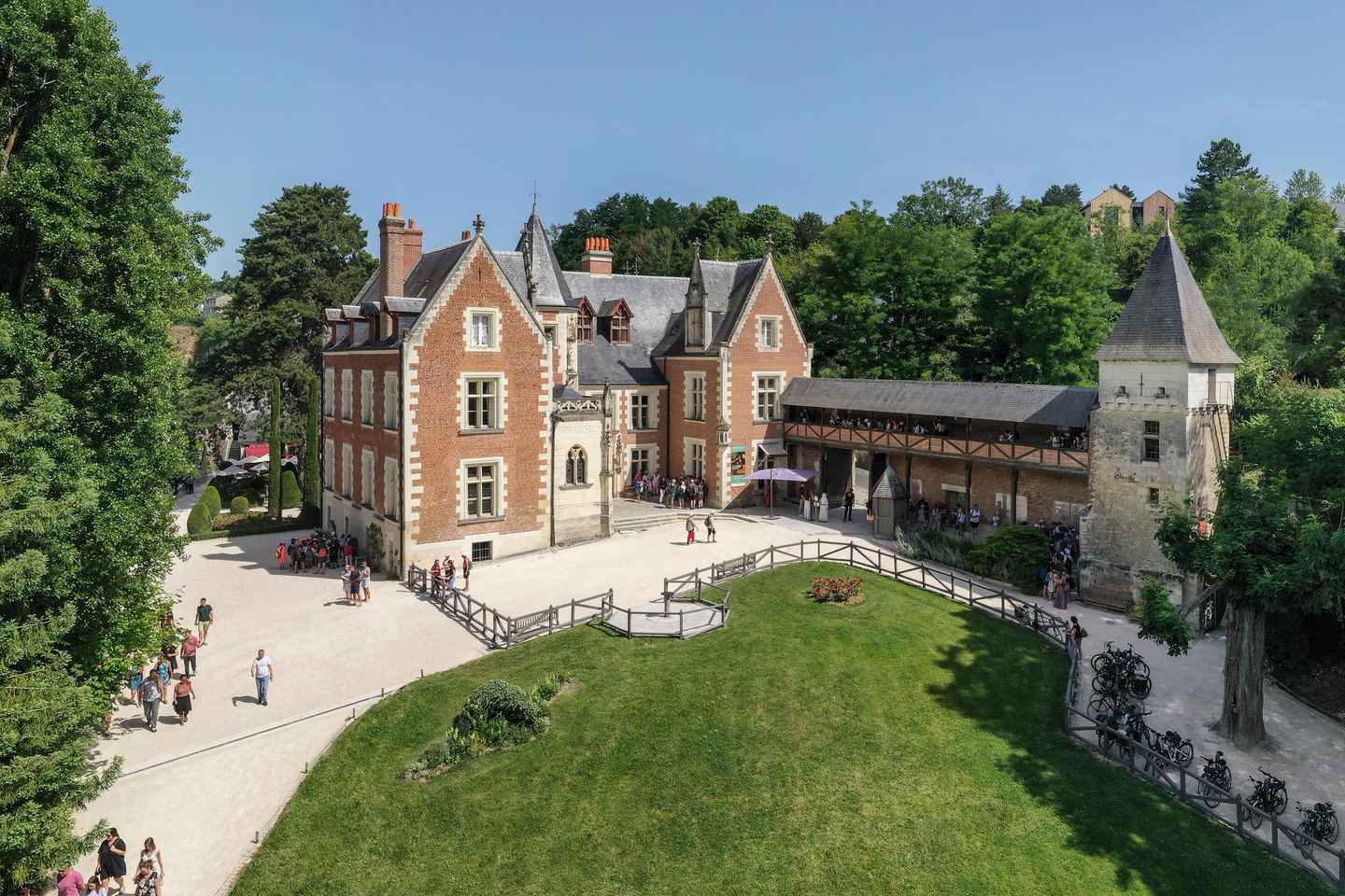 Amboise: Aðgangur að Clos Lucé kastala, Da Vinci garði og safni