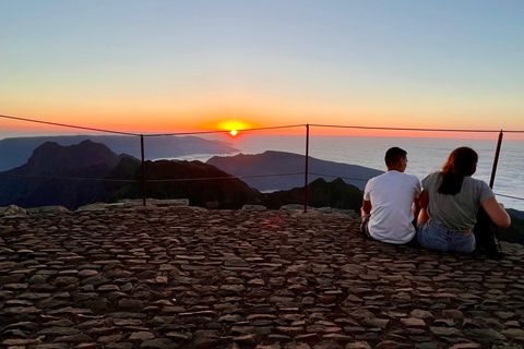 Pico Areeiro Zonsopgang + De trap naar de hemel + Levada Balcões