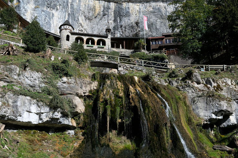 Interlaken: St-Béat Caves & Harder Kulm - Private Van from Montreux