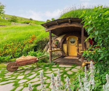 De Auckland: Viagem de 1 dia ao cenário do filme Hobbiton