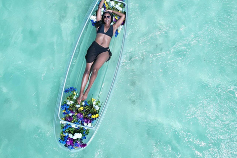 Séance photo en kayak sur drone à Montego Bay