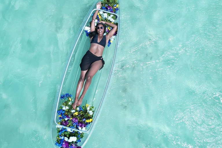 Séance photo en kayak sur drone à Montego Bay