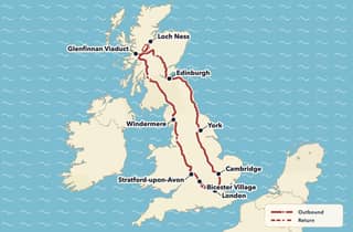 Ab London: 7-Tages-Rundtour durch England und Schottland