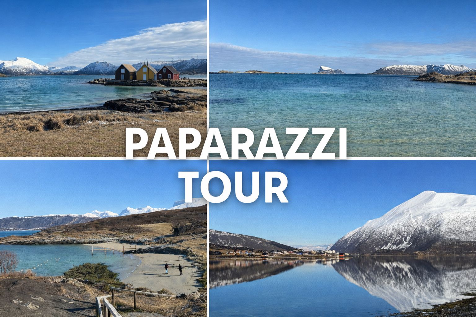 Tromsø: Sommarøy Paparazzi Tour (8 ppl, 3,5h) – Scenic Fjords & Photo Stops