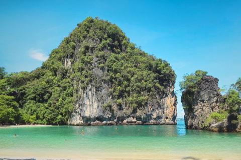 Krabi: Luxury Vintage Wooden Boat Cruise With Island Hopping Private: One day 4 Islands Tour