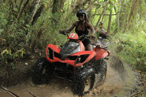 Bali: ATV Mud Fun, Rafting, Coffee & Temple Tour with Pickup ATV Only Adventure with Meeting Point (No Rafting)