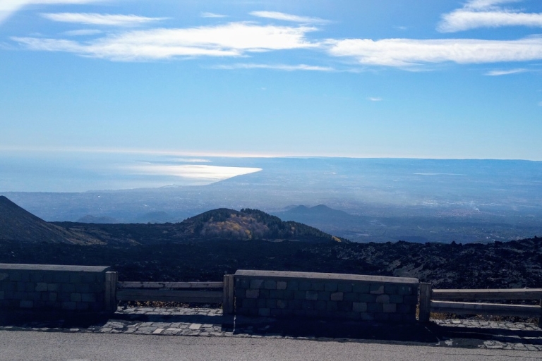 Au départ de Taormine : Excursion d'une demi-journée à l'Etna