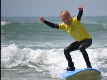 Westward Ho!: Aula de surf