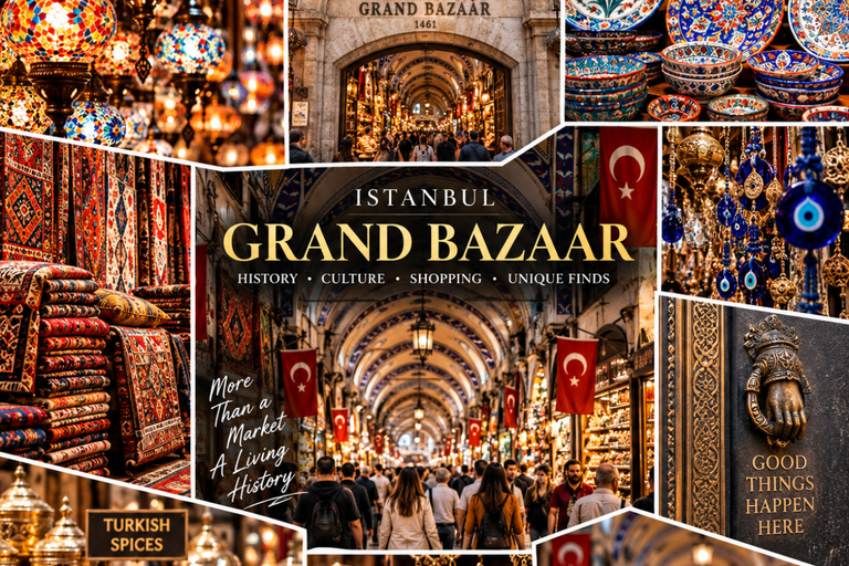 Istanbul: 5-in-1 Hagia Sophia Topkapi Cistern & Grand Bazaar Small Group Tour English