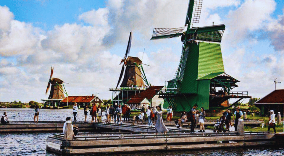 Amsterdam: Giethoorn und Zaanse Schans Windmühlen Tagestour