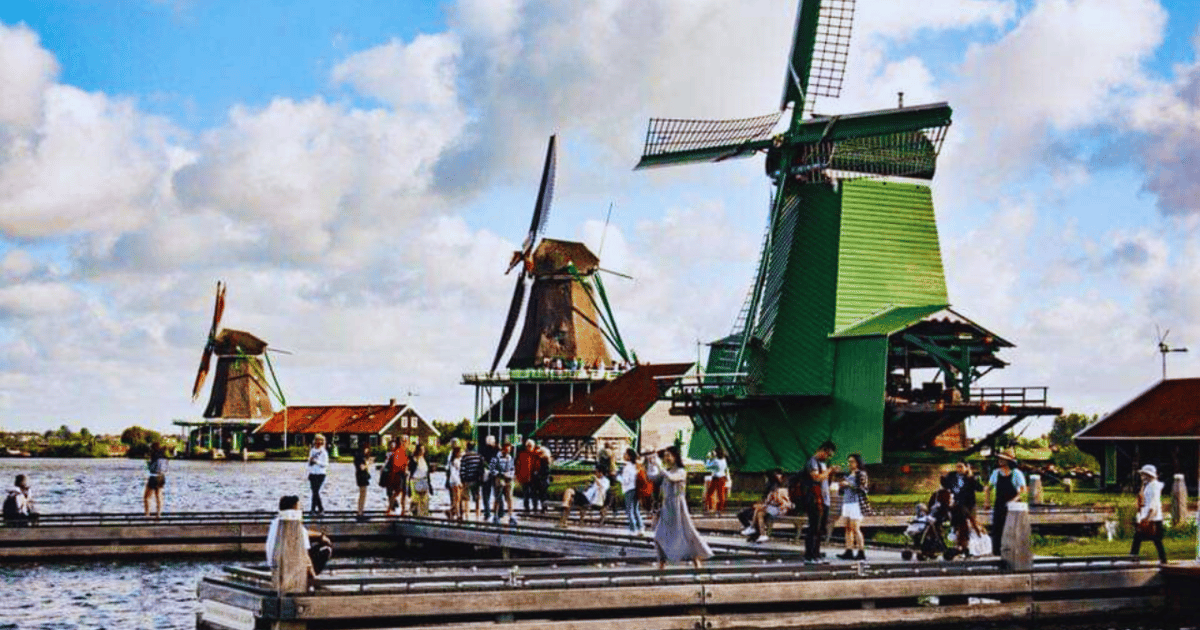 Amsterdam Excursión de un día a los Molinos de Viento de Giethoorn y