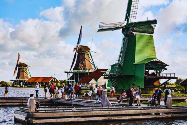 Amsterdam: jednodniowa wycieczka po wiatrakach Giethoorn i Zaanse Schans