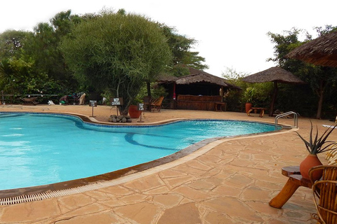 3 Tage Amboseli-Safari mit Luxus-Lodge &amp; Flügen3 Tage Amboseli Flugpaket