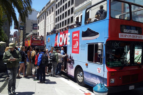 San Francisco: 2 Day Hop-On Hop-Off 20-Stop Deluxe Bus Tour