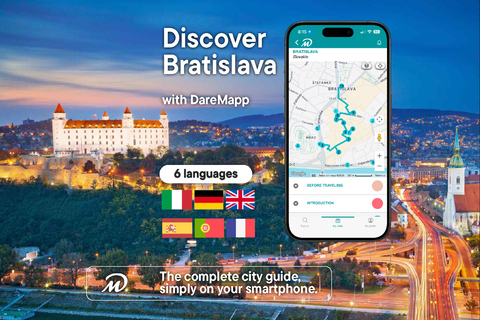 Bratislava: Private Guided Tour on Your Mobile Bratislava: Private Guided Tour