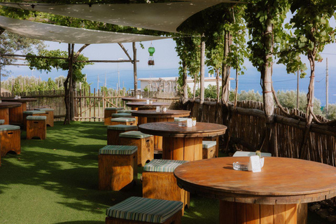 Positano: lekcja gotowania i degustacja vista li Galli