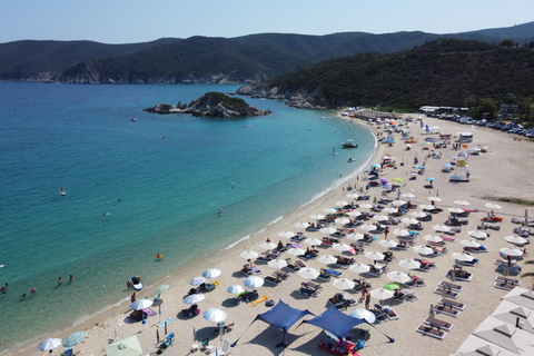 Thessaloniki: Sithonia Peninsula Day Trip with Beach Stop