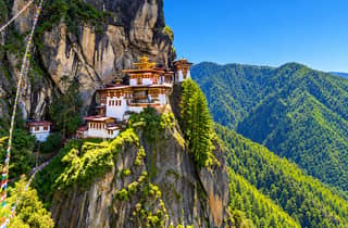 Bhutan in 3 Tagen, während Sie bereits in Nepal sind