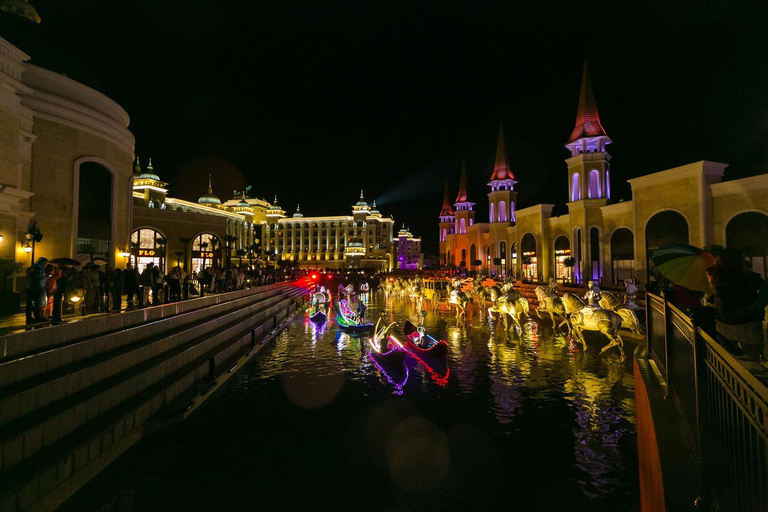 Spectacle nocturne du Pays des légendes et transfert depuis Antalya