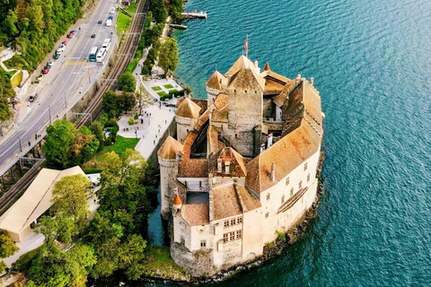 Privé-excursie van Genève naar Montreux en het kasteel van Chillon