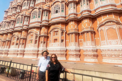 Tour privado de un día por la ciudad rosa de Jaipur