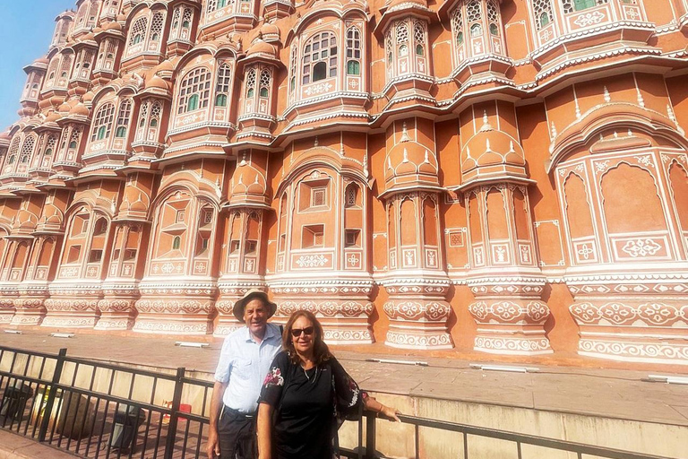 Tour privado de un día por la ciudad rosa de Jaipur