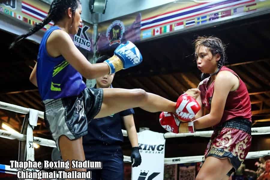 Chiang Mai: Thaphae Boxing Stadium Muay Thai. Foto: GetYourGuide