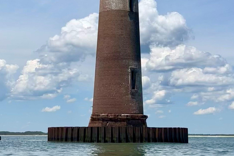 Folly Beach: Morris Island båttur med fossiljakt