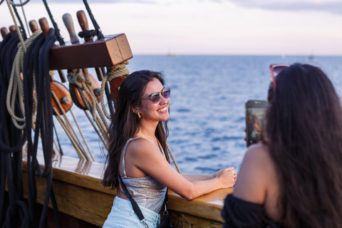 Dubrovnik: Galleon Sunset Cruise with a Live Guide & Drink Sunset Cruise in English