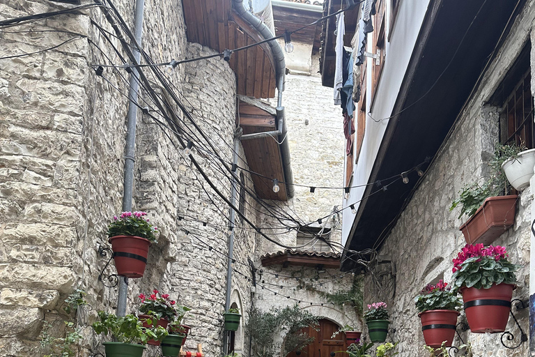 From Tirana: Sinec Waterfall Berat UNESCO Belsh Day Trip