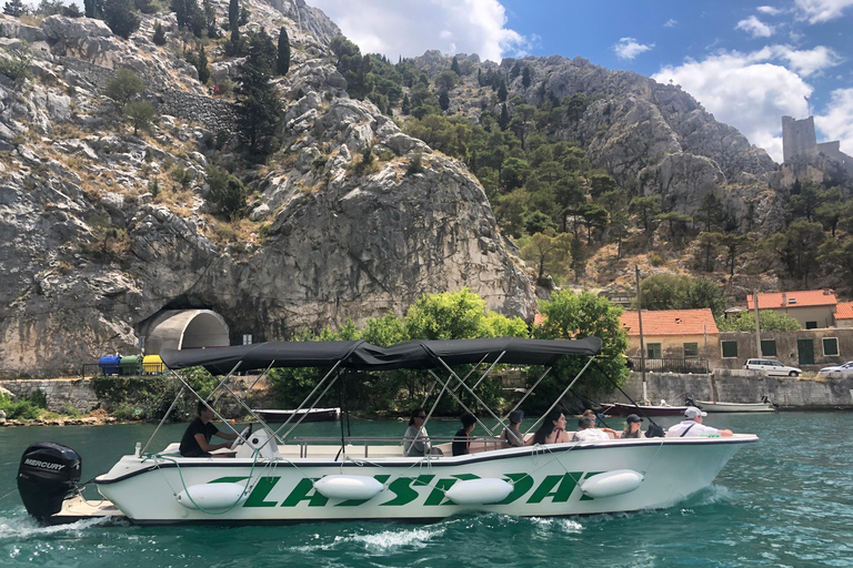 Omiš, Croatia: Cetina River Glassboat Cruise And Beer Garden (Public) Omiš: Cetina River Boat Cruise and Beer Garden