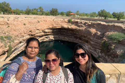 Wadi Shab Adventure Hike, Swim, Hidden Cave, Beach, Sinkhole
