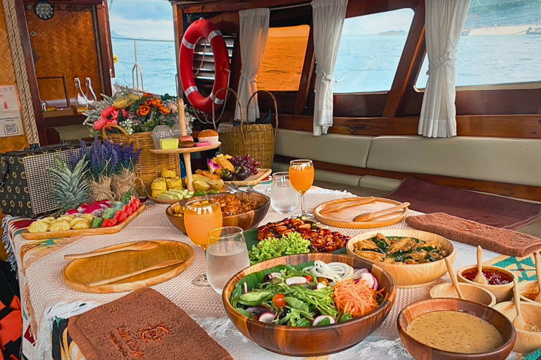 Krabi: Luxury Sunset Cruise to Hong Island Private Tour Half Day : Afternoon Tour