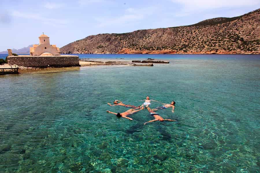 Rhodos: Delfine, Schnorcheln und Barbecue-Mittagessen auf Alimia Island. Foto: GetYourGuide Rhodos: Delfine, Schnorcheln und Barbecue-Mittagessen auf Alimia Island. Foto: GetYourGuide