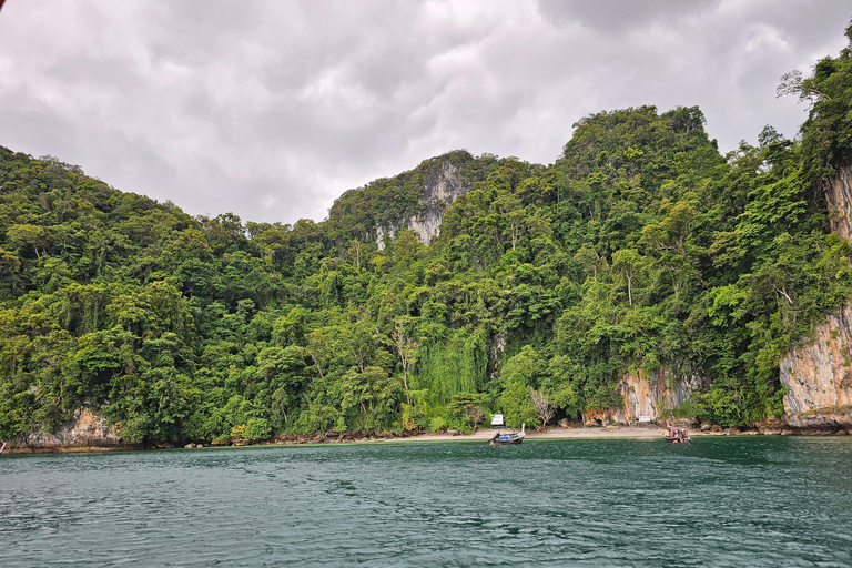 Krabi: Viagem de 1 dia à Ilha Hong e às 4 Ilhas com a Neptune Speedboat