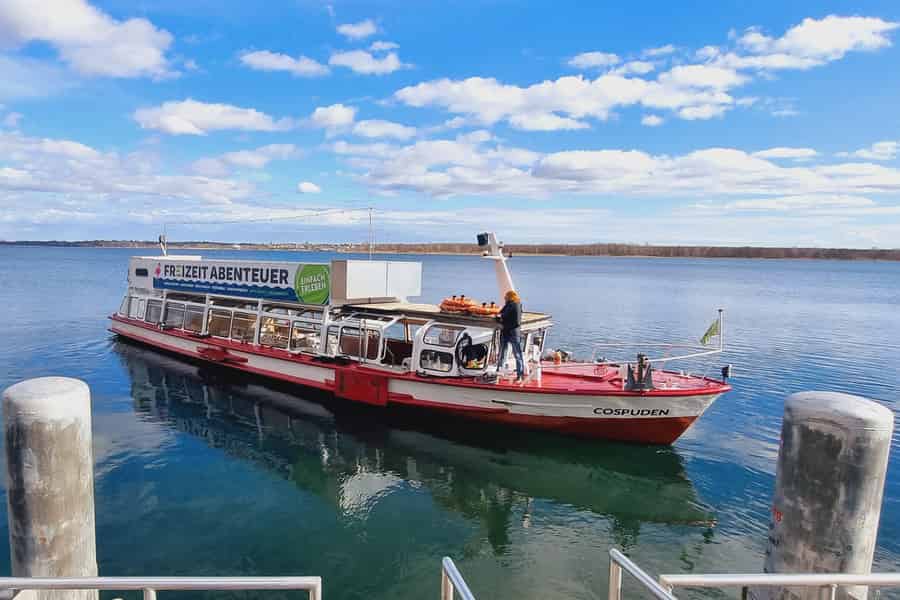 Tour auf dem Cospudener See. Foto: GetYourGuide