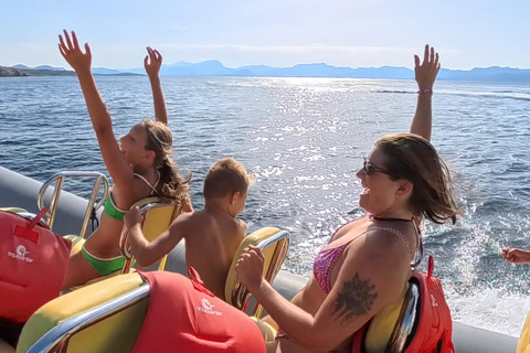 Can Picafort: Speedboat Adventure: Caves & Snorkeling