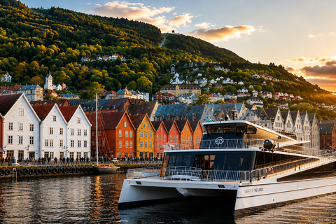 Bergen: Land & Sea UNESCO Walking Tour and City Cruise