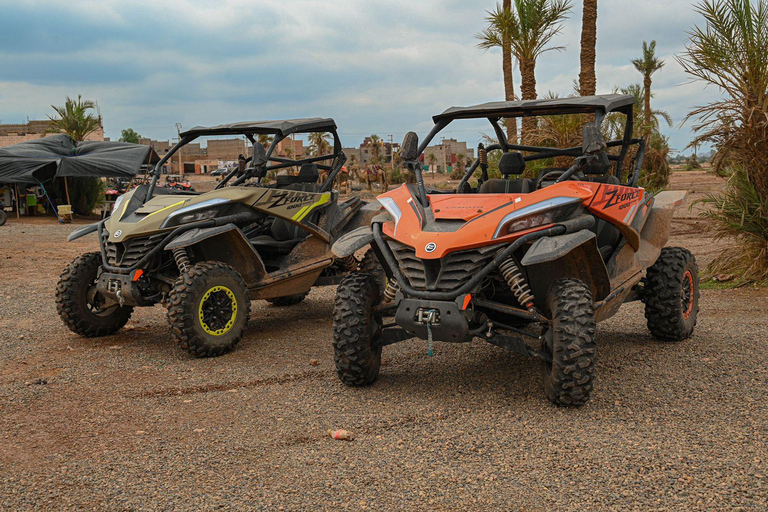 2 Stunden Abenteuer im Buggy durch den Palmenhain von MarrakeschBuggy-Abenteuer in der Palmeraie – Transport inklusive