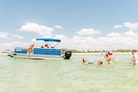 Panama City: Pontoon Boat Rental for up to 12 People Panama City: Pontoon Boat Rental for up to 12 People 4hrs