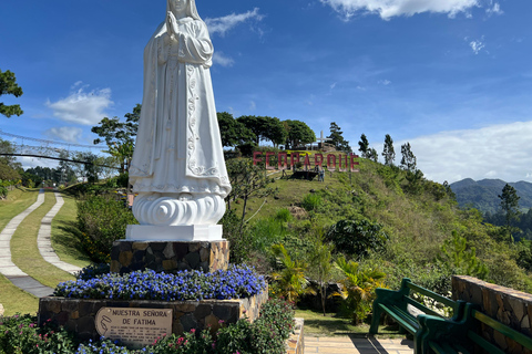 Boquete: Mountain Park with 40m Donut Slide & Volcano Views