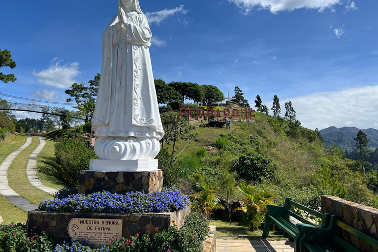 Boquete: Mountain Park with 40m Donut Slide & Volcano Views