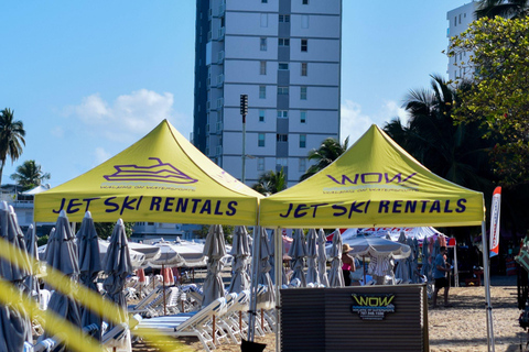 Puerto Rico: Isla Verde Deluxe Fleet Jet Ski Experience Jet Ski Rental - 45 minutes